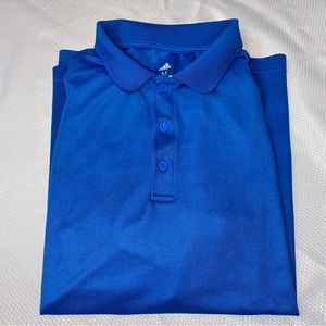 Adidas Golf shirt - Blue. Size Medium